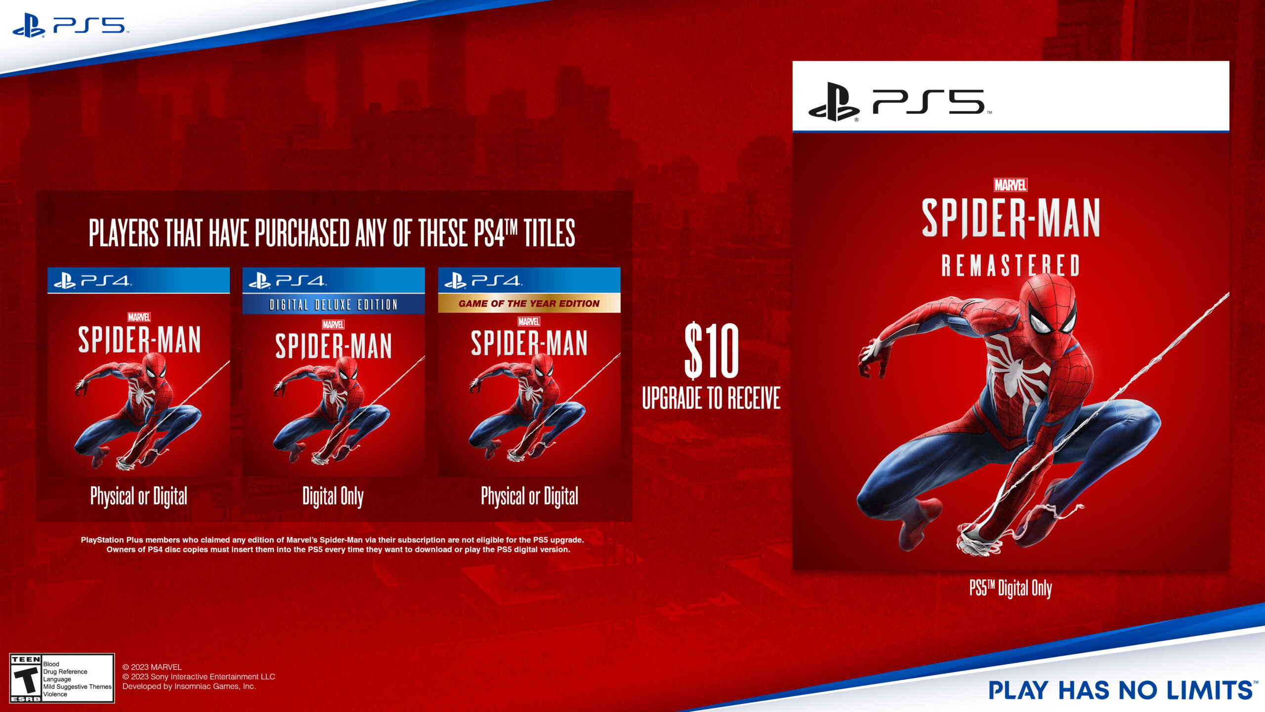 Marvel's Spider-Man Remastered Standalone Version Launches in May for PS5